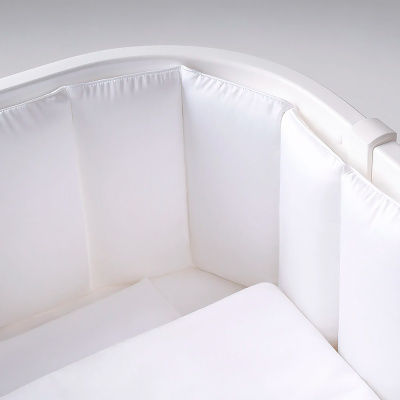 Бортик для детской кроватки Sateen Collection Белый Perina ФБ-1.03.03 1